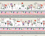 Winter Days - Whiteout Pink from Michael Miller Fabric