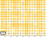 Queen Bee - Beehive Plaid Yellow from Michael Miller Fabric