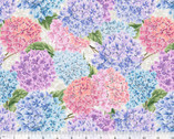 Summer Bliss - Hydrangeas Multi by Whistler Studios from Windham Fabrics