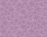 Moonlight Garden - Rosy Disposition Tonal Floral Lilac Purple from RJR Fabrics