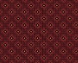 House On Summer Hill - Diamond Texture Red from Henry Glass Fabric