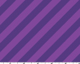 Halloween Hometown - Witchy Stripe Purple by Kimerbell from Maywood Studio Fabric