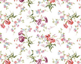 Adelaide - Morning Glory White by Marti Michell from Maywood Studio Fabric