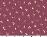 Adelaide - Buds Plum by Marti Michell from Maywood Studio Fabric