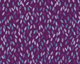 Sun Showers - Petals Dark Purple by Christina Cameli from Maywood Studio Fabric
