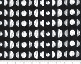 Illustrations - Circle Moons Phases Ink Black by Alli K Design from Moda Fabrics