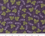 Iris Ivy - Ivy Florals Plum Purple by Jan Patek from Moda Fabrics