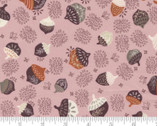 Slow Stroll - Acorn Toss Petal Pink by Fancy That Design House from Moda Fabrics
