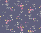 Avalon - Breeze Floral Purple Blue from Andover Fabrics