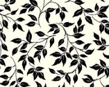 Ups A Daisy - Leaves Leafy Swirl Cream from Michael Miller Fabric