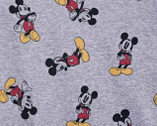 Mickey Toss Knit 58 Inches Grey from Springs Creative Fabric