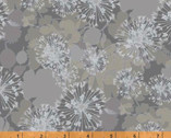 Gala - Burst Floral Storm Grey by Whistler Studios from Windham Fabrics