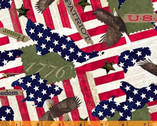 All American - A People United Multi by Whistler Studios from Windham Fabrics