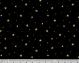 Illusion - Asterisk Black by Whistler Studios from Windham Fabrics