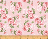Wish You Were Here - Corsage Rose Pink from Windham Fabrics