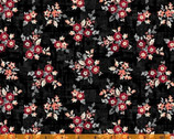 Ruby - Corsage Floral Soot by Whistler Studios from Windham Fabrics
