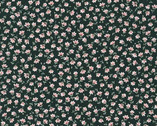 Petite Fleurs - Little Floral Toss Black by Sevenberry from Robert Kaufman Fabrics