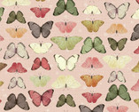 Petal Bouquet - Butterfly Pink from P & B Textiles Fabric