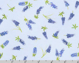 Texas in Bloom - Floral Toss Lavender from Robert Kaufman Fabrics