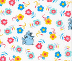 Horton Kindness - Kindness Floral Toss Petal by Dr. Seuss from Robert Kaufman Fabrics