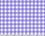 Elizabeth - Plaid Checkered Purple from Robert Kaufman Fabrics