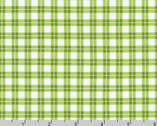 Elizabeth - Plaid Checkered Green from Robert Kaufman Fabrics