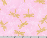 Aurelia - Dragonfly Peach Pink from Robert Kaufman Fabrics