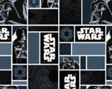 Star Wars FLEECE - Darth Vader Blue from Camelot Fabrics