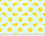 Sweet and Juicy - Lemon Slices from P & B Textiles Fabric