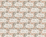 Star Wars Light and Dark - Sketch Logo Tan from Camelot Fabrics