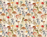 Wild Wonder - Mushrooms from Clothworks Fabric