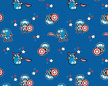 Marvel FLANNEL - Captain America Blue from Camelot Fabrics