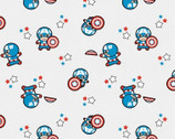 Marvel FLANNEL - Captain America Cream from Camelot Fabrics