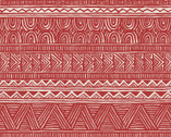 Breezeway - Stripe Medium Red from Maywood Studio Fabric