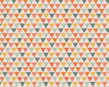 Fresh Baked - Set Triangles Multi from P & B Textiles Fabric