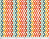 Fresh Baked - Wavy Stripe Multi from P & B Textiles Fabric