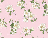 Magnolia - Small Magnilia Pink from Andover Fabrics