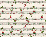 Merry Melody - Holiday Sheet Music from P & B Textiles Fabric