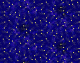 Galaxy Metallic Stars Navy Blue from Timeless Treasures Fabric