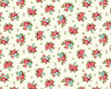 Serene Garden - Nosegays Cream from Henry Glass Fabric