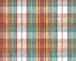 Pumpkin Please - Harvest Plaid Multi from 3 Wishes Fabric