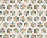 Cottage Farmhouse Fusion - Grandmother’s Flower Garden  Hex Multi from Studio E Fabrics