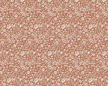 Cottage Farmhouse Fusion - Small Monotone Floral Terracota from Studio E Fabrics