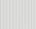 Cottage Farmhouse Fusion - Ticking Stripe Cream from Studio E Fabrics