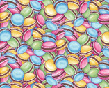 Let’s Bake - Packed Macarons Multi from Studio E Fabrics