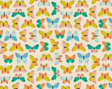 Beetles and Butterflies - Blooming Butterflies from Felicity Fabrics