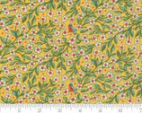 Frankie - Sincere Floral Bird Yellow 30672 17 from Moda Fabrics