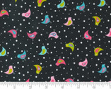 Sweet and Plenty - Birds Dots Black 22451 12 from Moda Fabrics