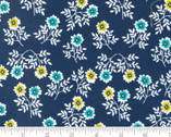 Feed Sacks Good Works - Nearly Wild Florals Dk Blue 23353 15 from Moda Fabrics