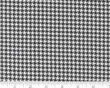 XOXO - Houndstooth Ink Black 24145 12 from Moda Fabrics